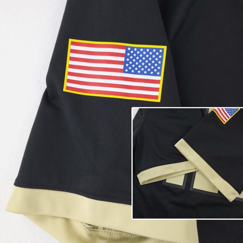 Army Black Knights Football Jersey Nike Team 12 USA Flag Untouchable Men's XL - Picture 3 of 11